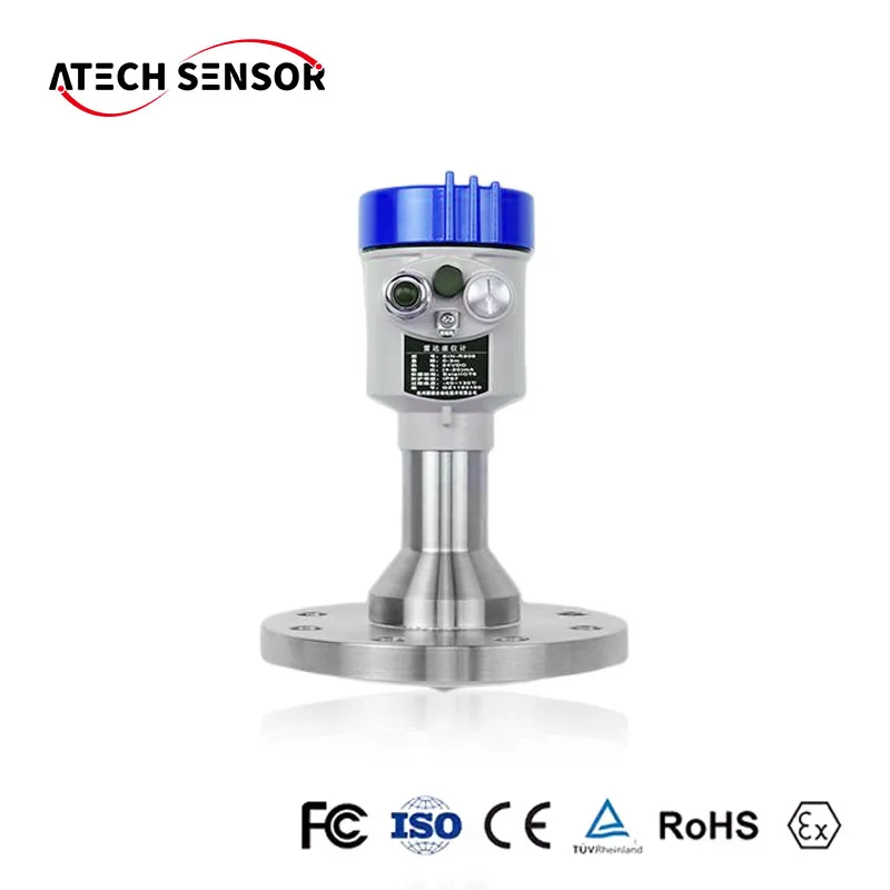 Radar level transmitter non contact type radar level transmitter with remote indicator guided wave radar level sensor