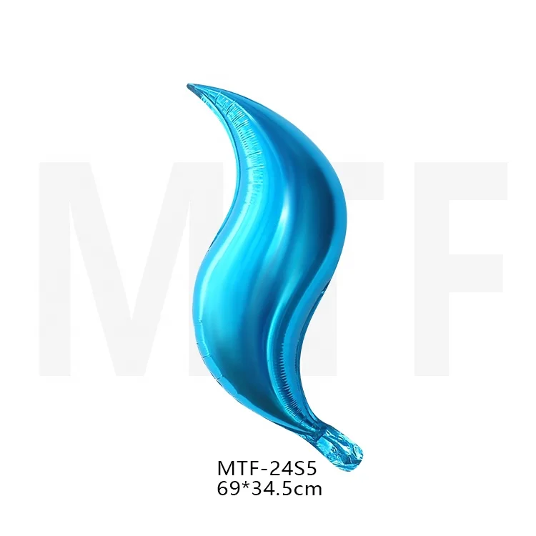 Wholesale Aluminum Film Mylar Ballons Globos 24 Inch S Helium Tail Custom Fish Shaped Foil Balloons