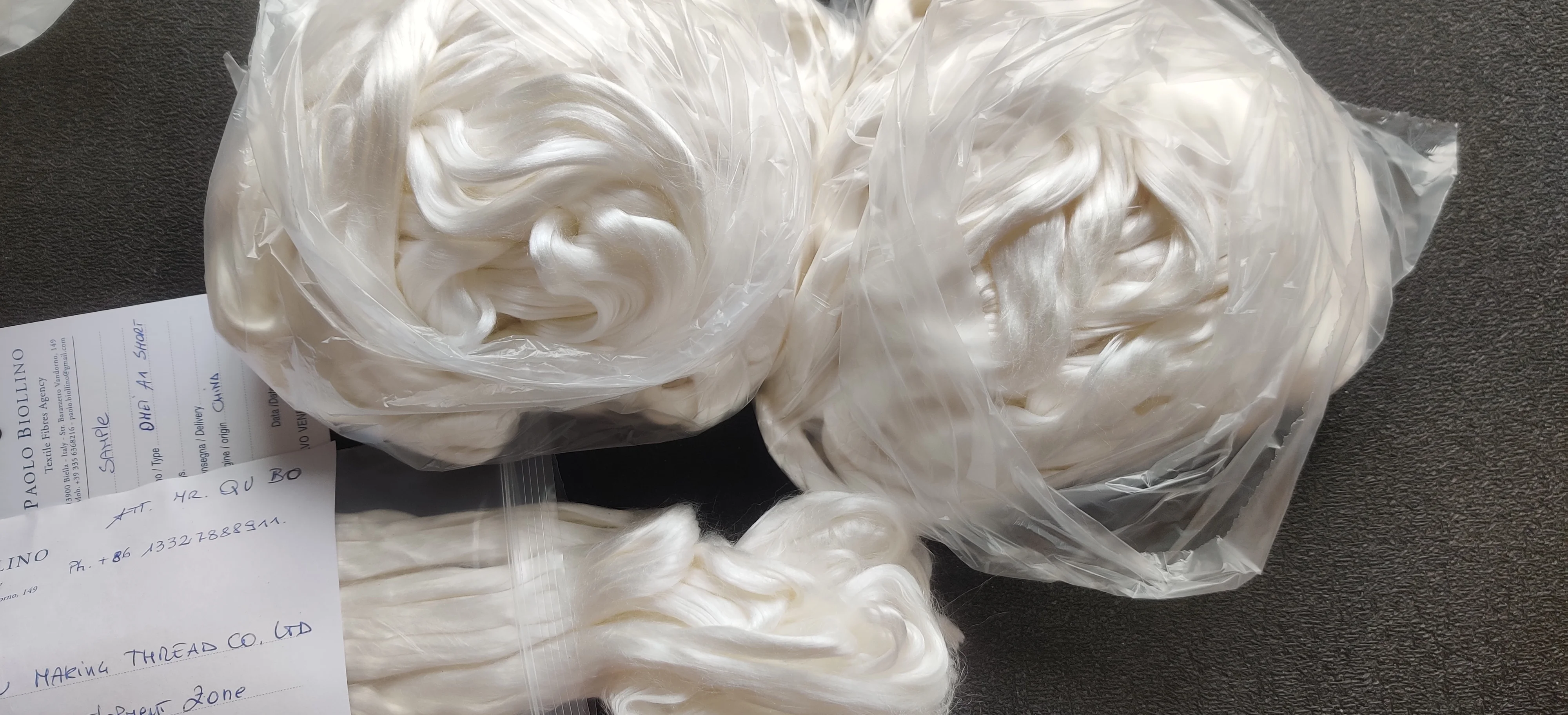 100% Mulberry Silk Tops or Silk Sliver, WITH GOTS