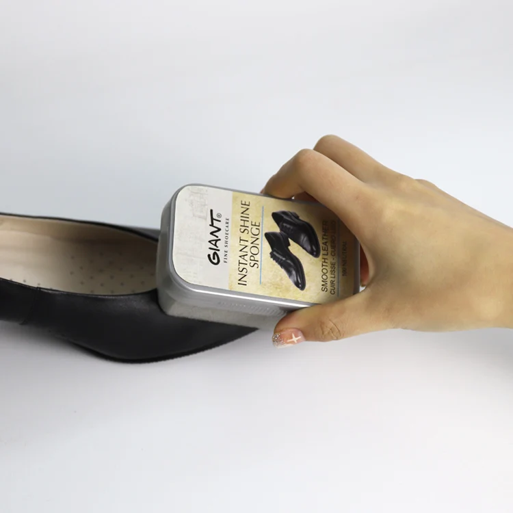 Shoe Care  products Instant Express Leather Boot & Shoe Shine Sponge  silicon shoe shine
