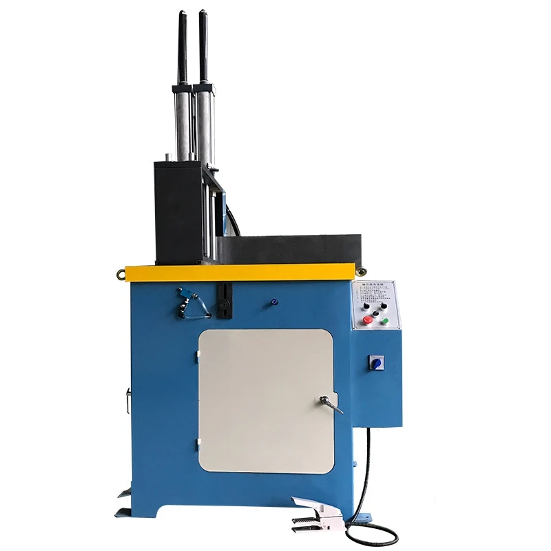 Shigan factory XS-850AL pneumatics semi-automatic aluminum profiles alloy pipe and tube saw cutting machine