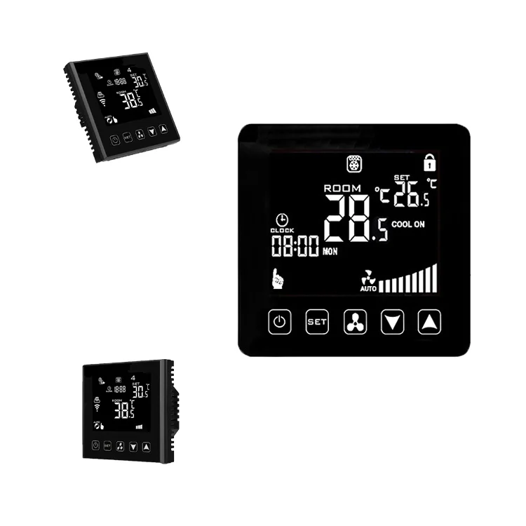 Home Fan Coil controller WiFi Smart Thermostat 7 Day Programmable Touch Screen Alexa nest thermostat