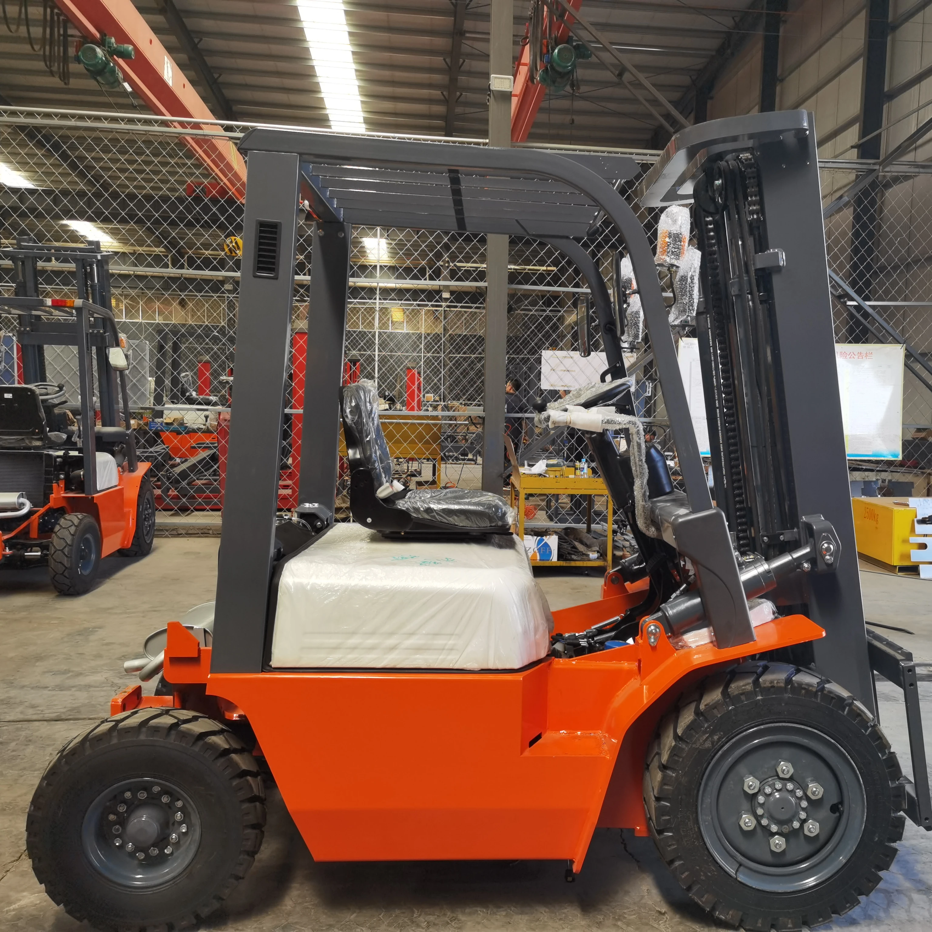 CE Certificate 3 Ton Cargo Transportation Electric Diesel Forklift Electric Stacker