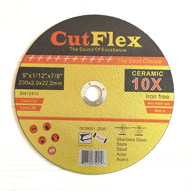 Cutting discs suitable for metal and  stainless steel