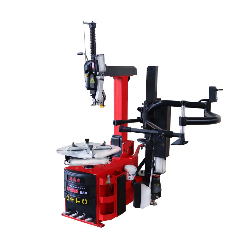 WZDM TR-688 Vehicle Equipment Tire Changer Combo Rear tilt swing arm Fully Automatic tire changer