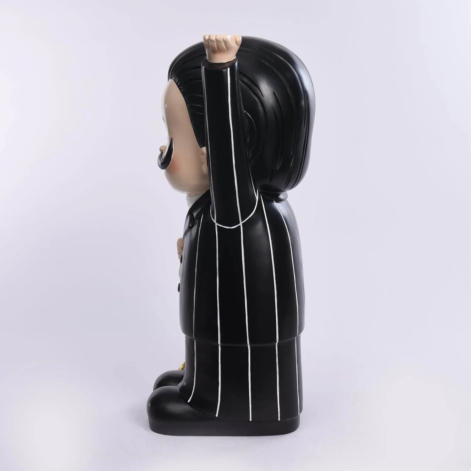 Room Storage Candy Cosmetics Resin Painter Large Size Statue Stylish Home Decor with Iron Tray