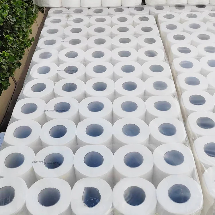 OEM Wholesale cheap price virgin wood pulp tissue 2 ply Eco friendly for hotel and household toilet paper tissue