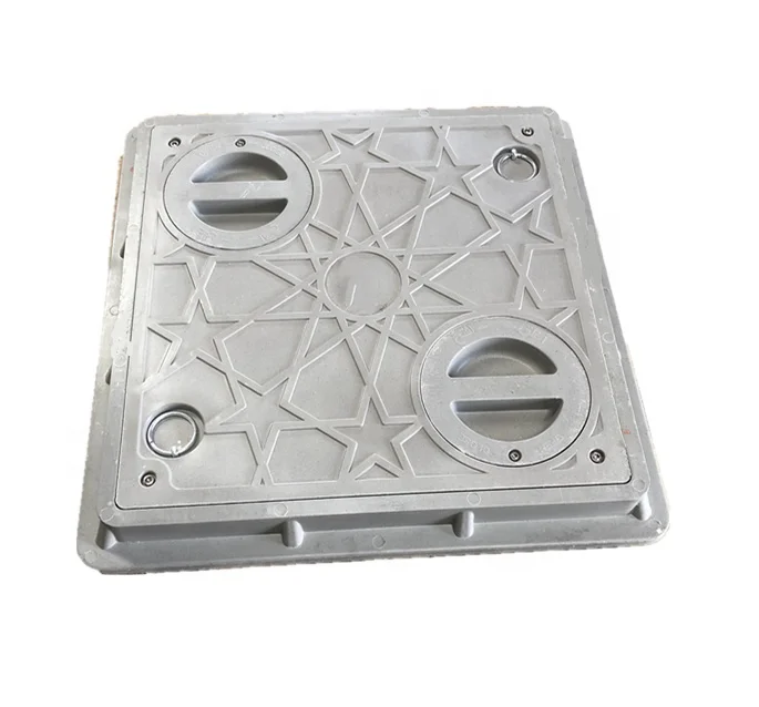 frp grp square manhole cover