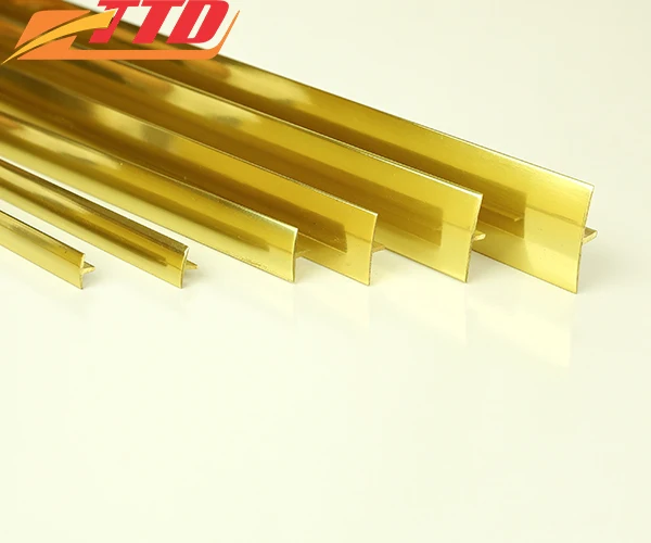 Brass Extrusion Brass Floor Tile Trim Continuous Innovation- Give Me A Chance, I Will Make You Satisfied: Thuan Thanh Dat Brass