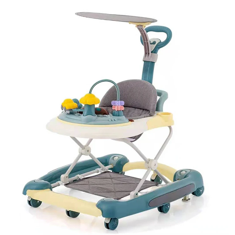 2024 hot selling baby walking assistance stroller with push rod