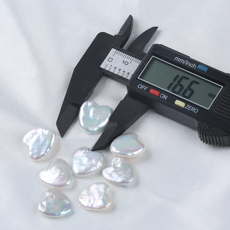 15-17mm Baroque Heart Shape Freshwater Pearl Loose Beads for jewelry making