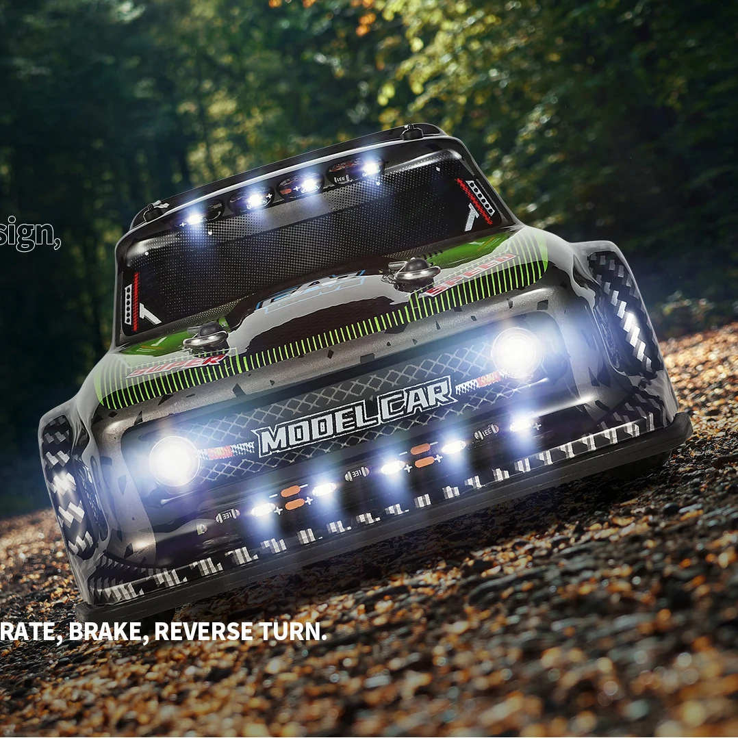 WLToys 284131 1:28 Mini Racing Car 30KM/H High Speed RC Car Off-Road Drift Toys RC Cars with LED Lights
