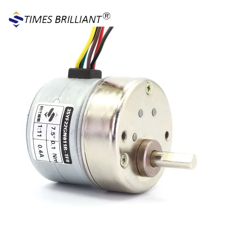 China low speed 0.1NM 0.4A 12V gear stepper motor for telescope or Medical device