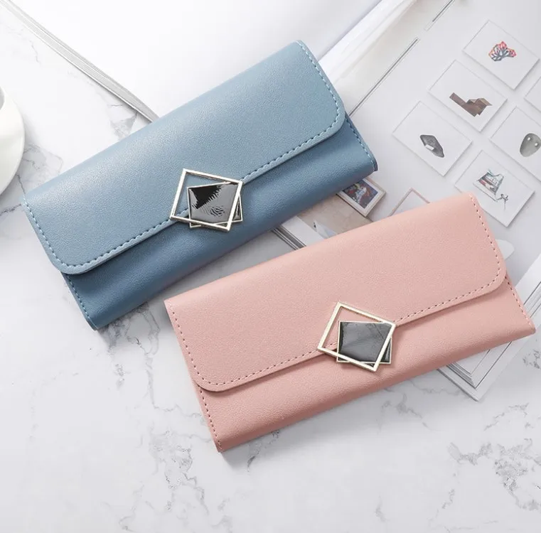 Women Long Wallet New Multi Card Coin Purse Ultra Thin Clutch Bag
