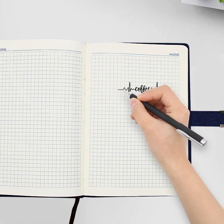 YALONG 2023 Custom New Design A5 Leather Note Book Set Dairy Note Book For Students Office Workers