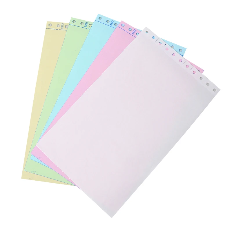 Счет-фактура по заказной книге продаж 1 2 3 4 5 6 Ply 9 5x11 дюймов NCR компьютерная бесуглеродная бумага