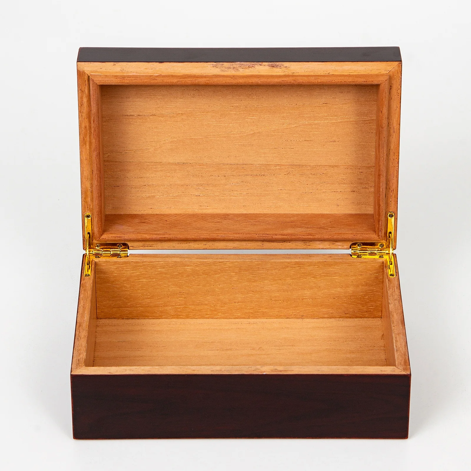 Luxury cigar box cedar wood humidor  Gift Set Box for mans Handmade Wooden Glass Top Cigar Humidor for Re-humidification