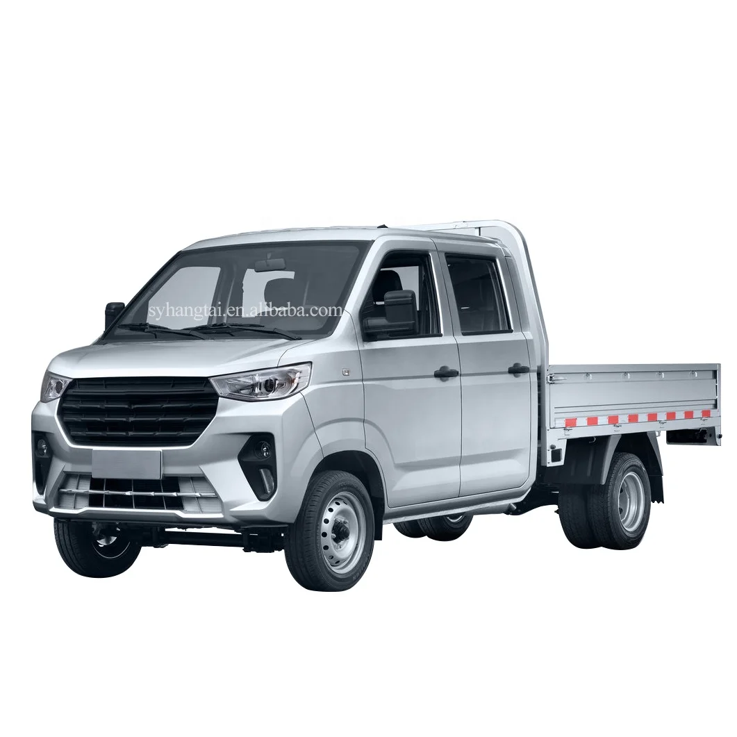 Customization Chery Karry Small Double Row CNG Cargo Truck 1Ton Urban Freight Transport