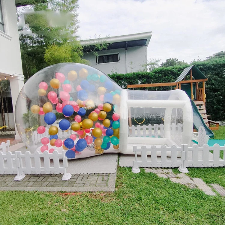 2023 ANKA  New style popular balloon artist advertising inflatable the balloon fun house inflatable bubble house for sale