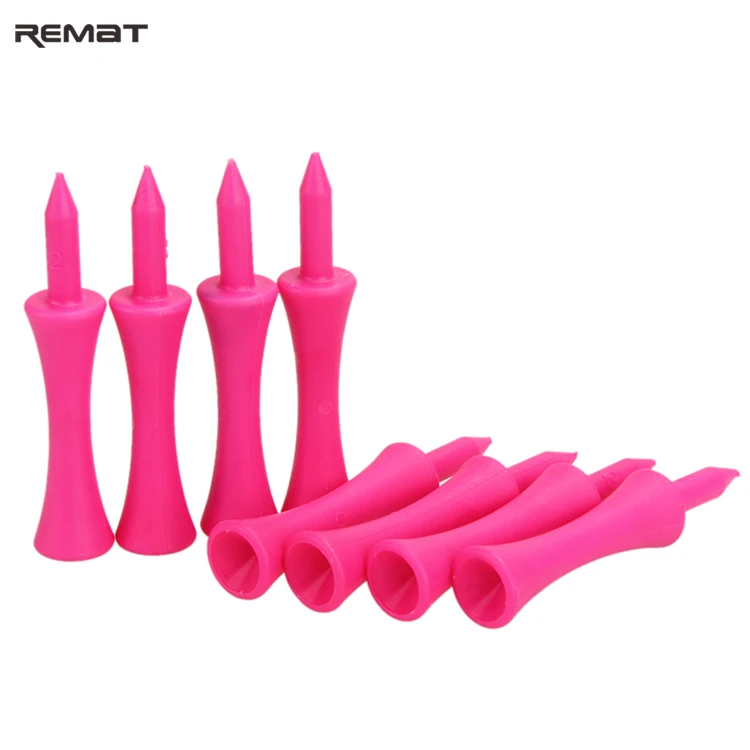 Bulk Custom Printing Logo Golf Tee Holder Swing Rang Tees Accessories