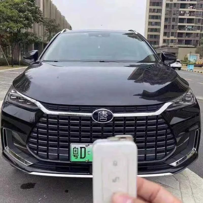  2019 б/у электрический внедорожник BYD Tang 500 нм EV600D 4WD NDEC диапазон
