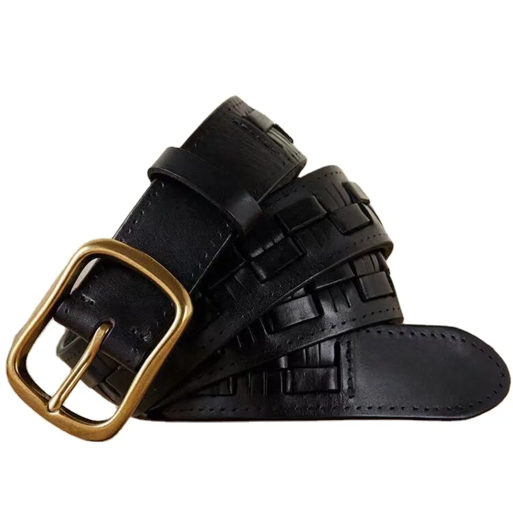 2022 New Fashion All-match Casual Business Leather Belt