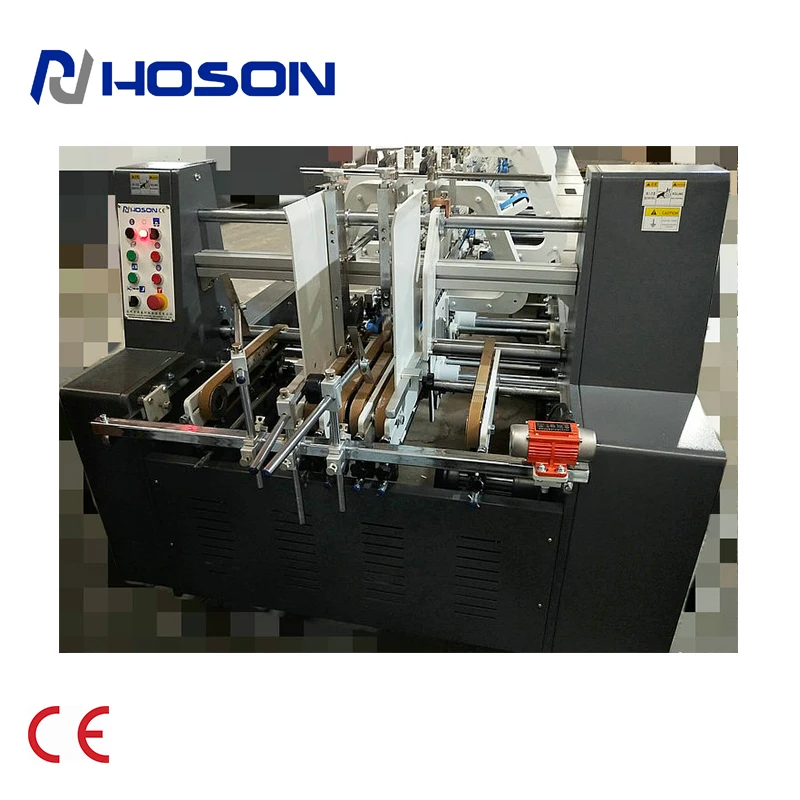 ZH-1000BFT-H Automatic Box Folder Gluer Machine for Folding Gluing 3 Points Box