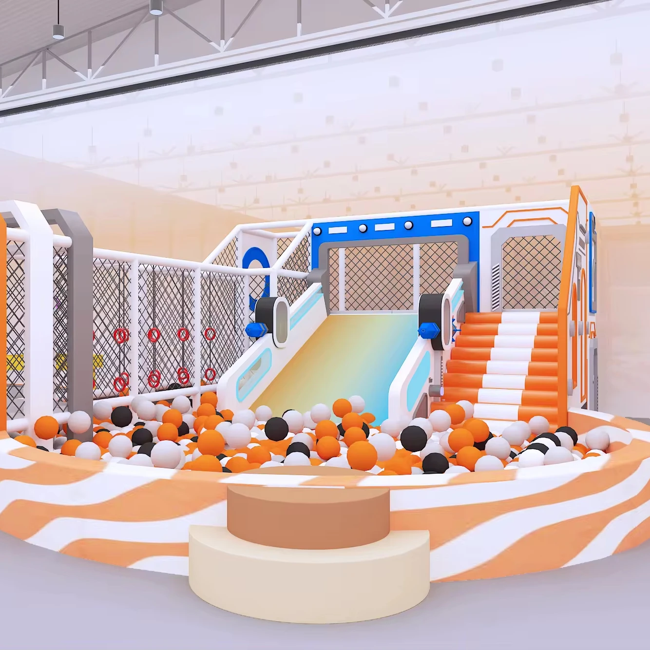 New Design Customized Kids Indoor Play Area Commercial Mall Playground Indoor Soft Play Equipment