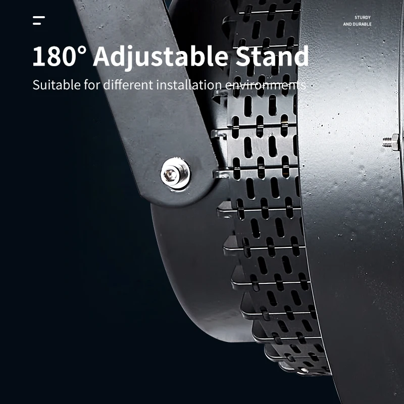 150W Indoor basketball court led stadium lighting goods 220v sport gym round floodlight Warehouse light flood lamp with stand