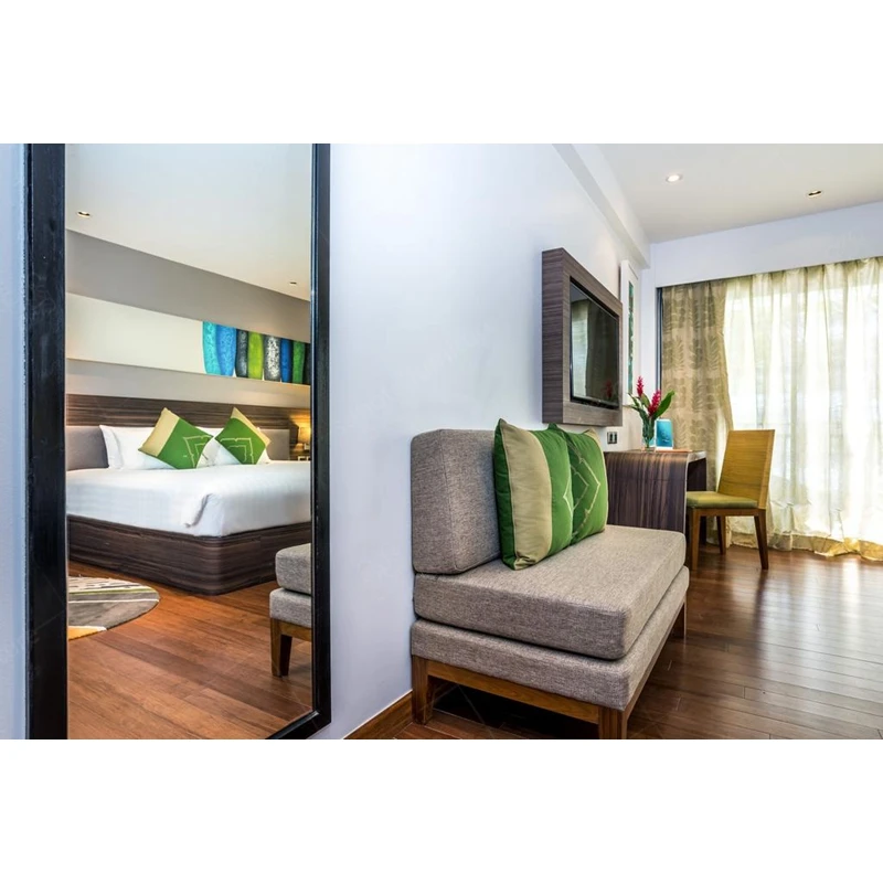 Cheap Price Custom 3 Star Hotel Villa Bedroom Furniture Bed Room Set
