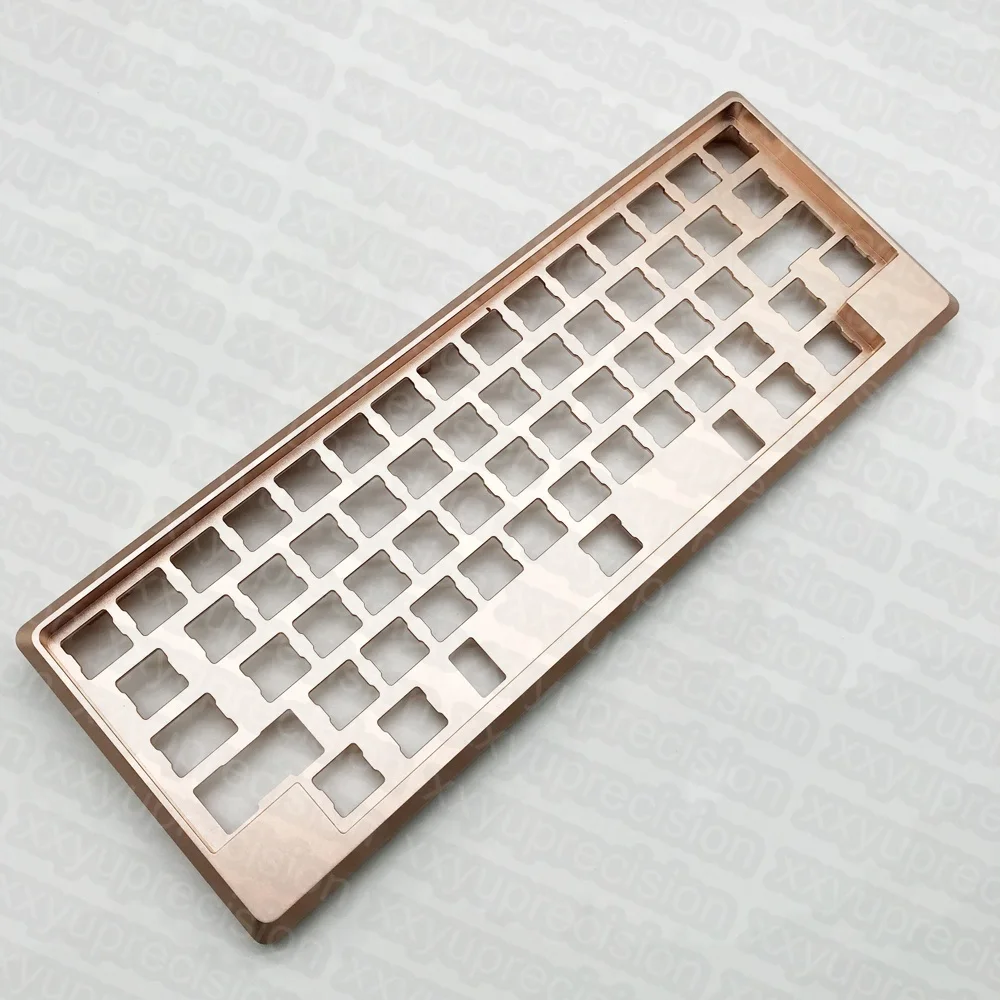 
OEM 60% keyboard case aluminum mechanical keyboard cnc parts 