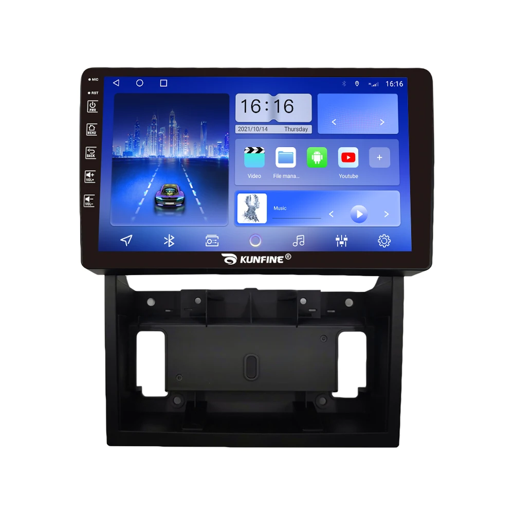 For IKCO SAMAND SOREN 9 inch Headunit Device Double 2 Din Octa-Core Quad Car Stereo GPS Navigation android car radio