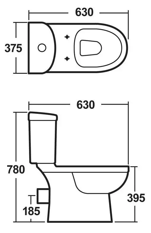 Modern White Ceramic Toilet Bowl Set Sanitary Ware for Hotels and Bathrooms Easy Installation Inodoro WC