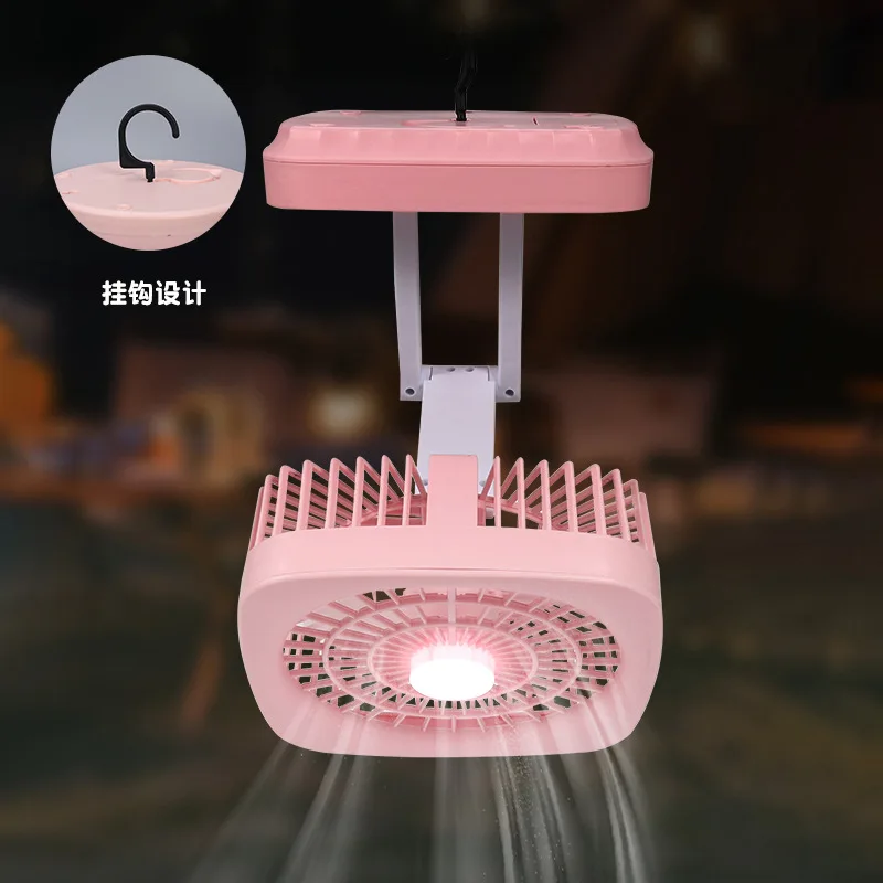 ZICLONEN New Arrival Portable Rechargeable Camping Outdoor Mini 8 inch USB AC/DC 18650 Battery Air Cooler Fan