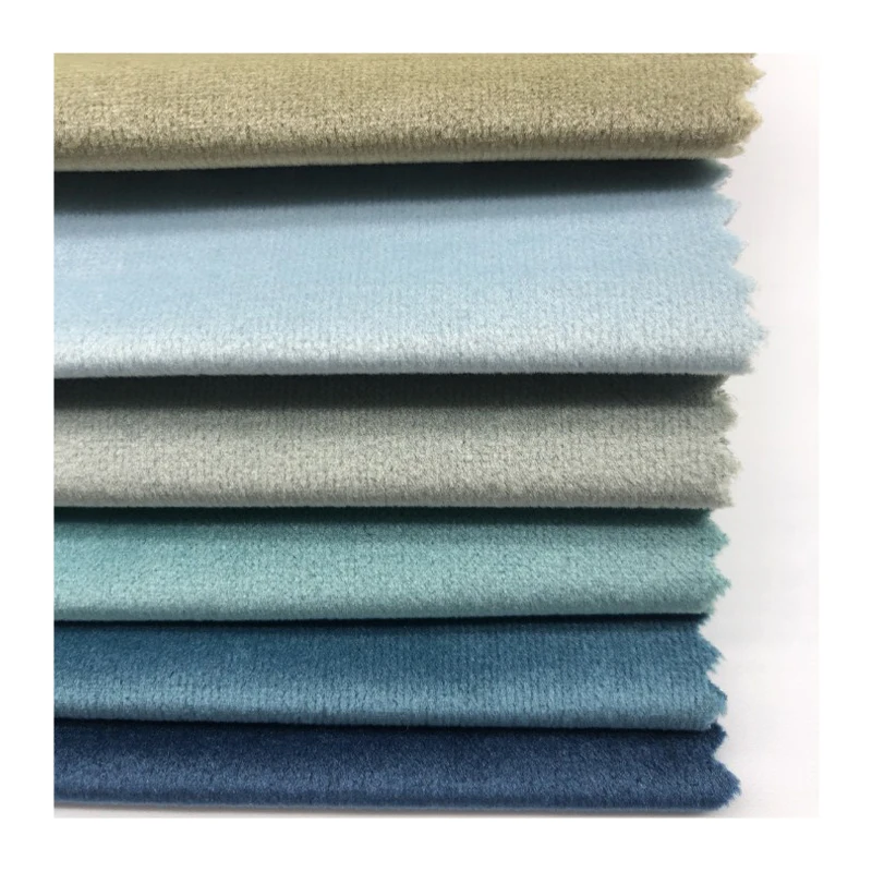 Factory Polyester 280cm Holland Velvet Fabric for Curtain