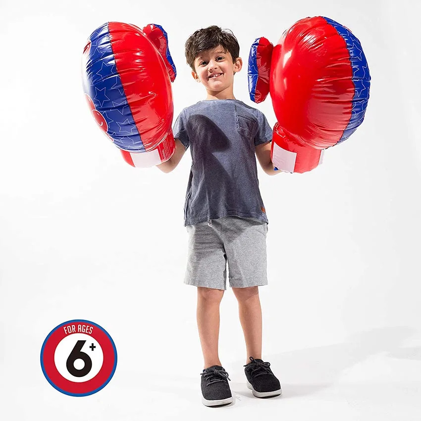 Factory Cheap Custom Professional Boxing Gloves Hot Sale China Factory Customization Logo Inflatable Kids Boxing Gloves