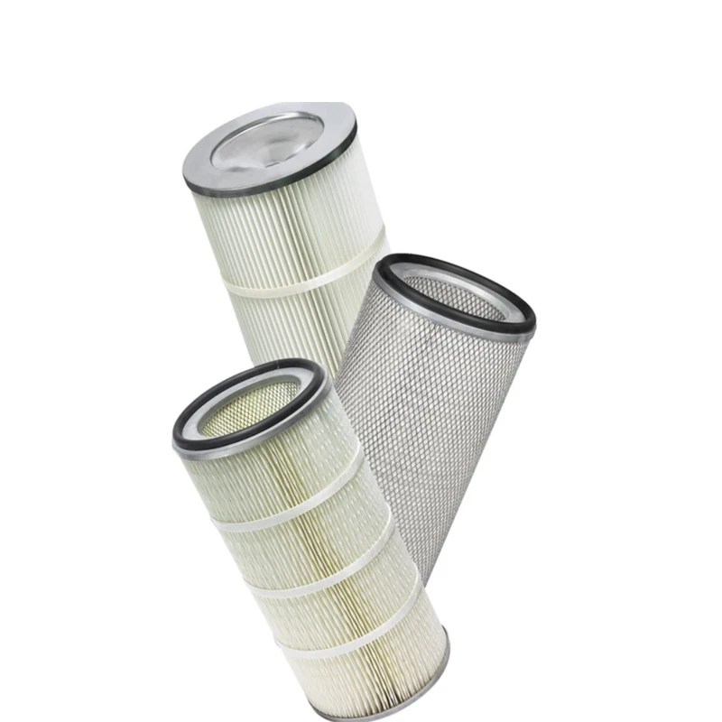 Hot sale industrial dust filter element with long lifetime 99% efficiency air filter cartridge with high quality