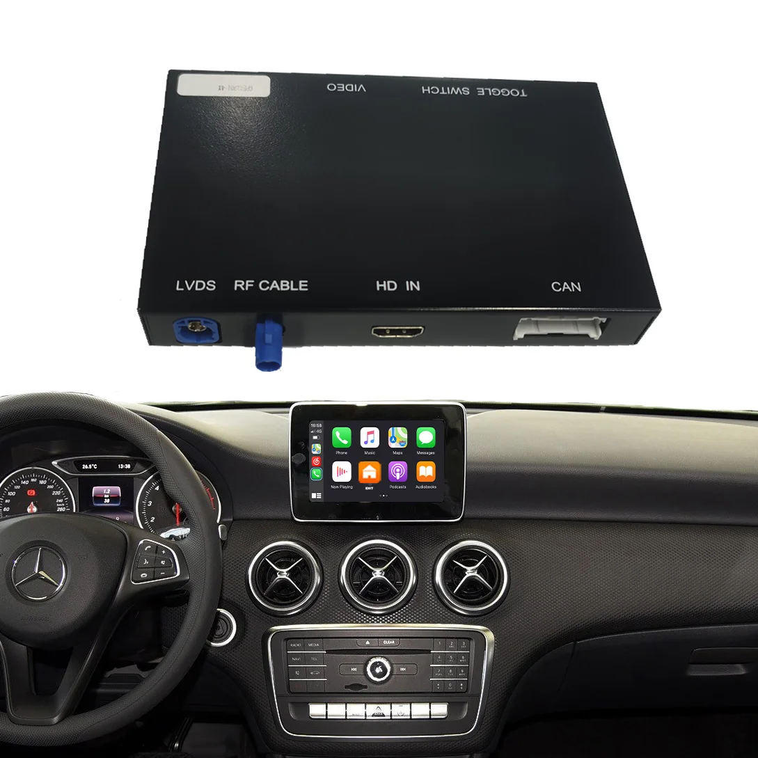 NTG4.5 NTG4.7 Wireless CarPlay for Mercedes Benz W176 W246 W204 W212 C207 W463 CLS218 GLK CLA GLA ML GL SLK R172