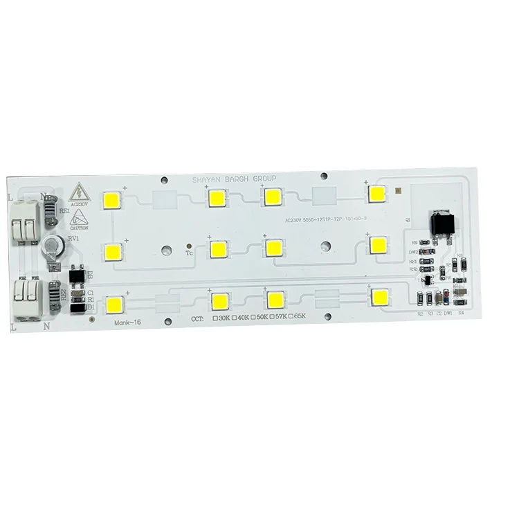 For Outdoor Lighting Street Light Aluminum PCBA SMD 5050 AC230V DOB LED driver Module