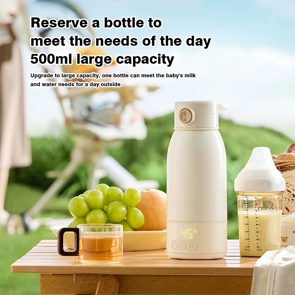 Amaz0n hot selling fast heated baby bottle warmer portable milk warmer baby bottle heater for travel