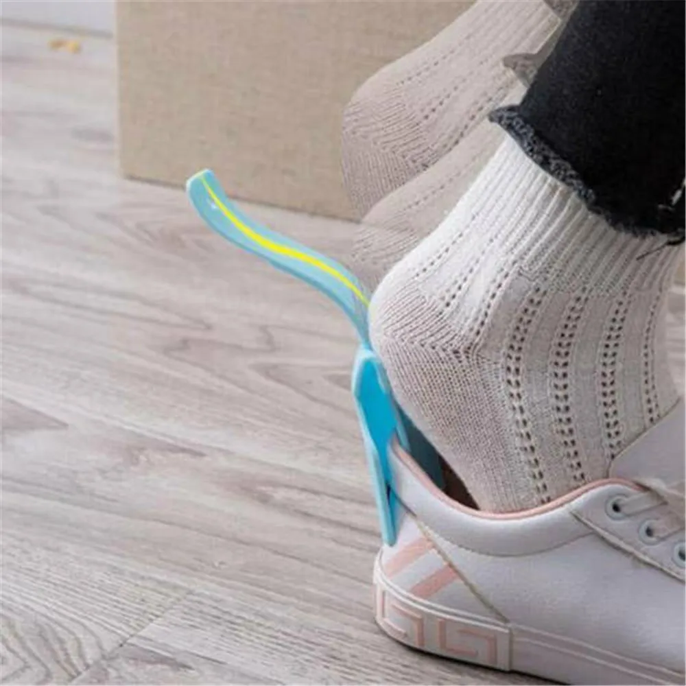 Shoe Easy on and off Sturdy Slip Lazy Unisex Wear Shoe Horn Helper Aid Helper Shoe Spooner Lifter Tool