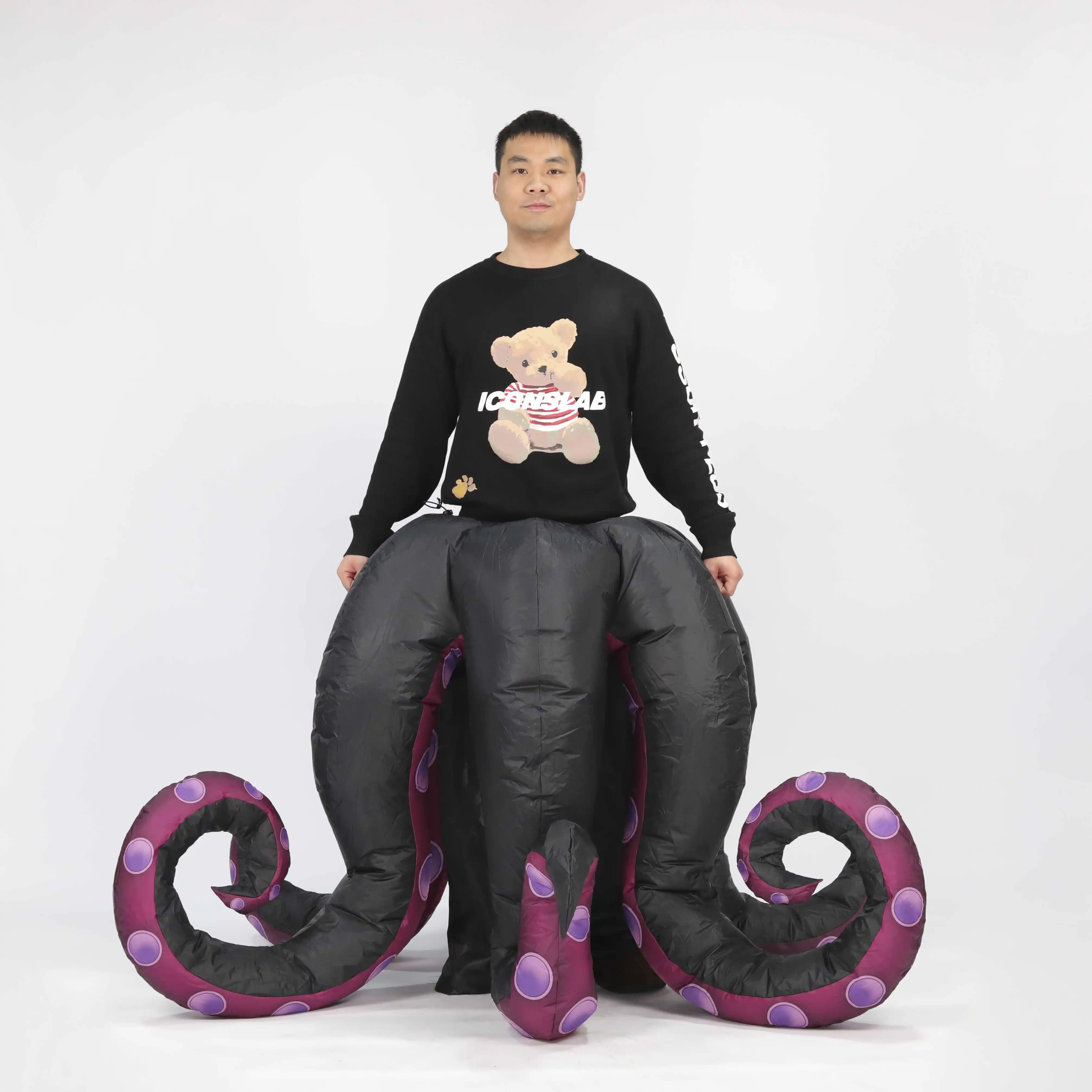 New design Halloween party custom animal Inflatable ursula costume