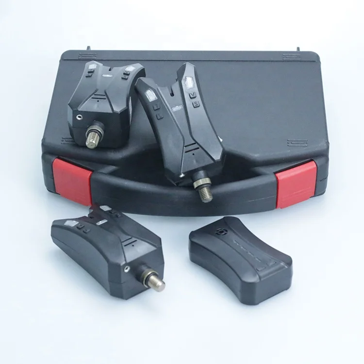 
Wireless Fishing Bite Alarm Set 3+1for Carp Fishing with on/off Switch 