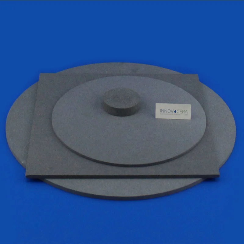 SiC Silicon Carbide Porous Ceramic Disc Plate for Wastewater Purification