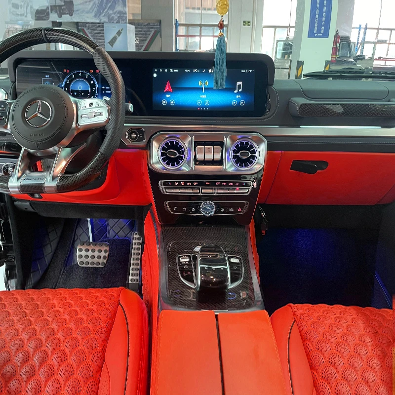 Комплект для всего салона g63 обновленный до mercedes g wagon class комплект обновления интерьера w464