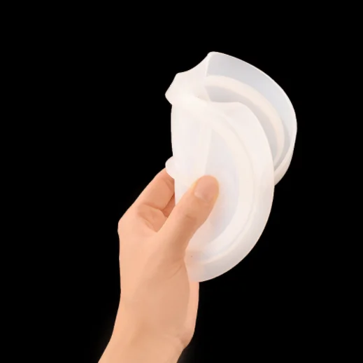 Coaster Molds silicone mold bar jewelry Silicone Tray Casting Mould Oval Shape Epoxy Resin Mold for Craft Jewelry Making Tools