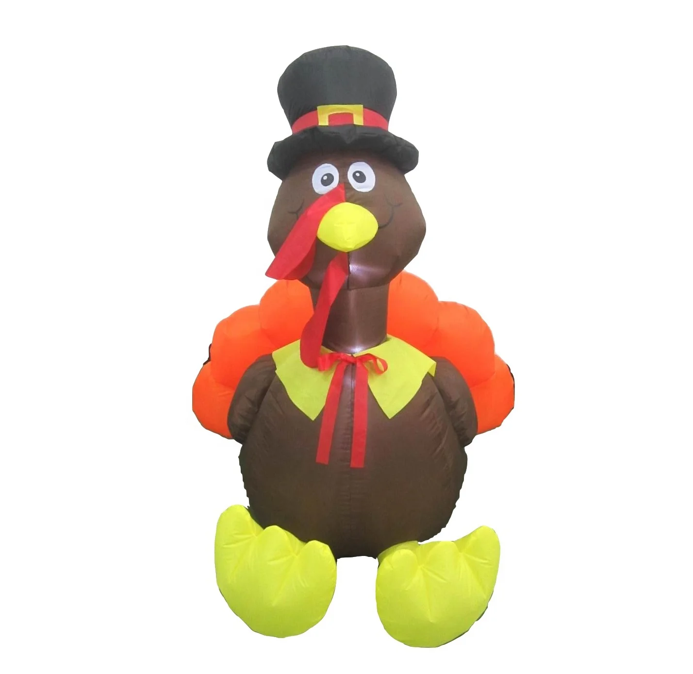 Ourwarm Thanksgiving Airblown Outside Lawn Decorative Yard Display Custom Inflatable Turkey Decoration