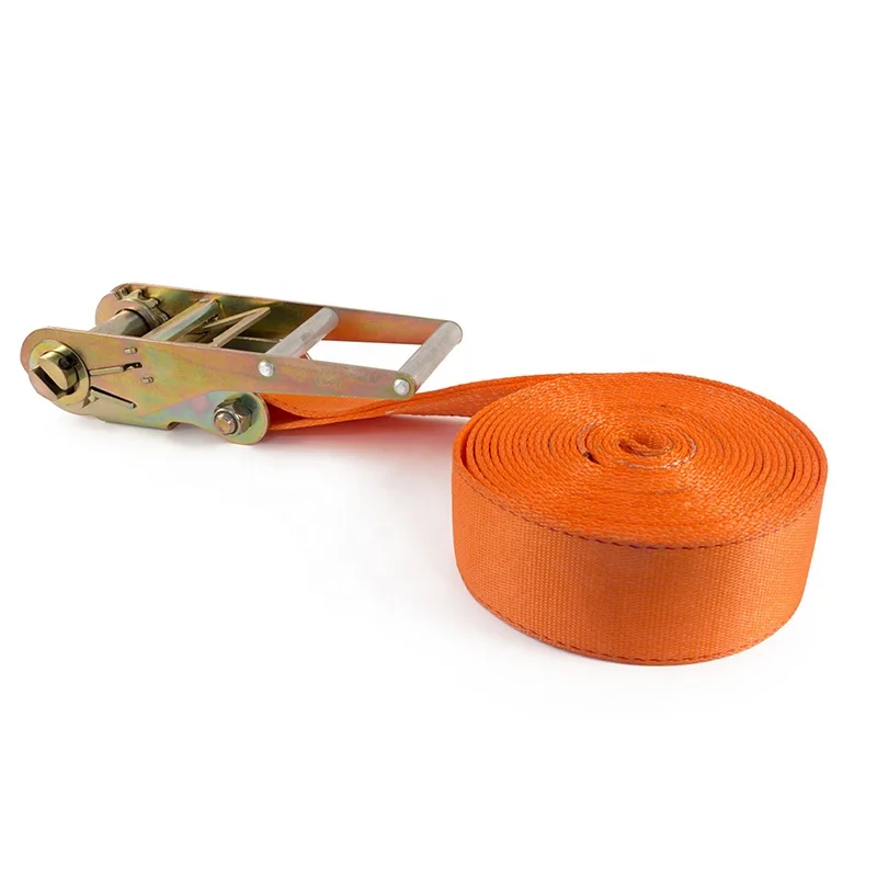 China supplier 100mm width 10000kg polyester ratchet tie down straps