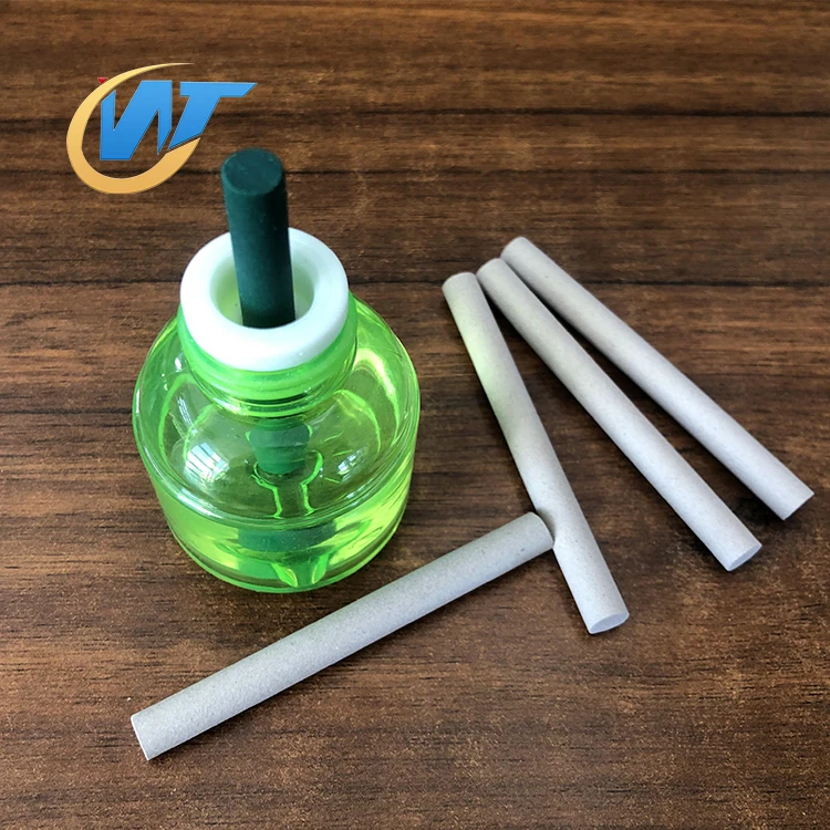 Hot selling Customized Colorful High Strength Mosquito Liquid Wooden Wick Porous Ceramic Rod