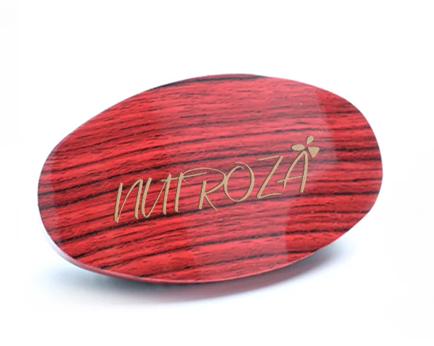 Деревянная кисть для бороды овальной формы, изогнутая ручка, кисть для бороды с натуральной щетиной кабана